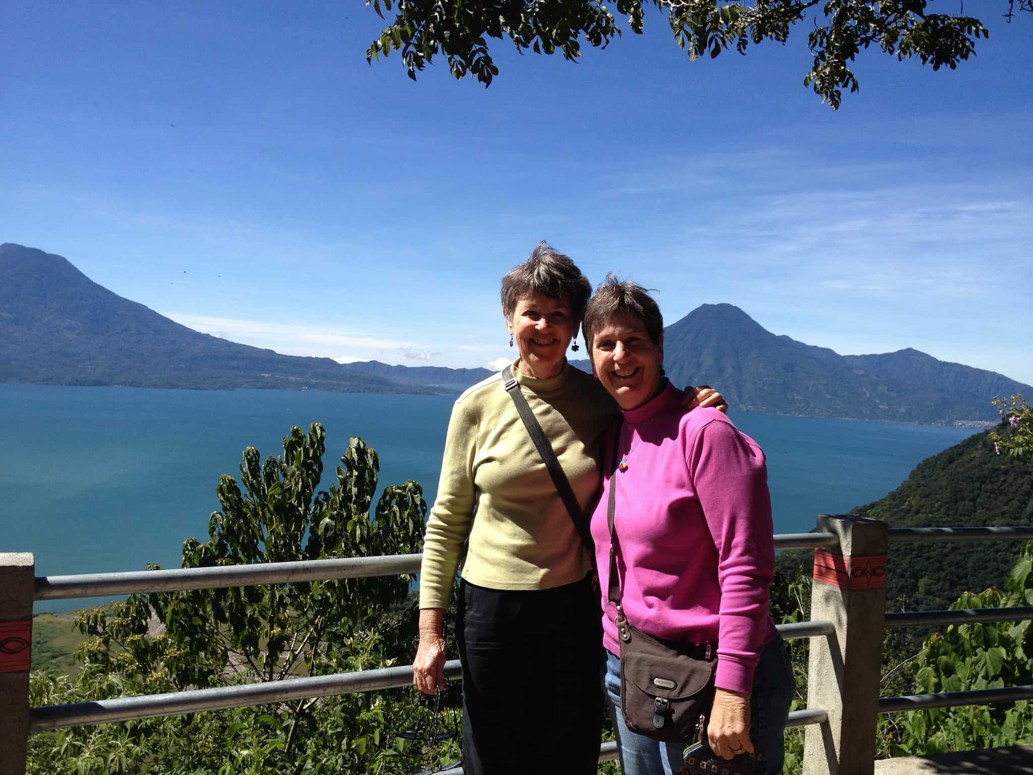 Judith + Lori in Guatemala