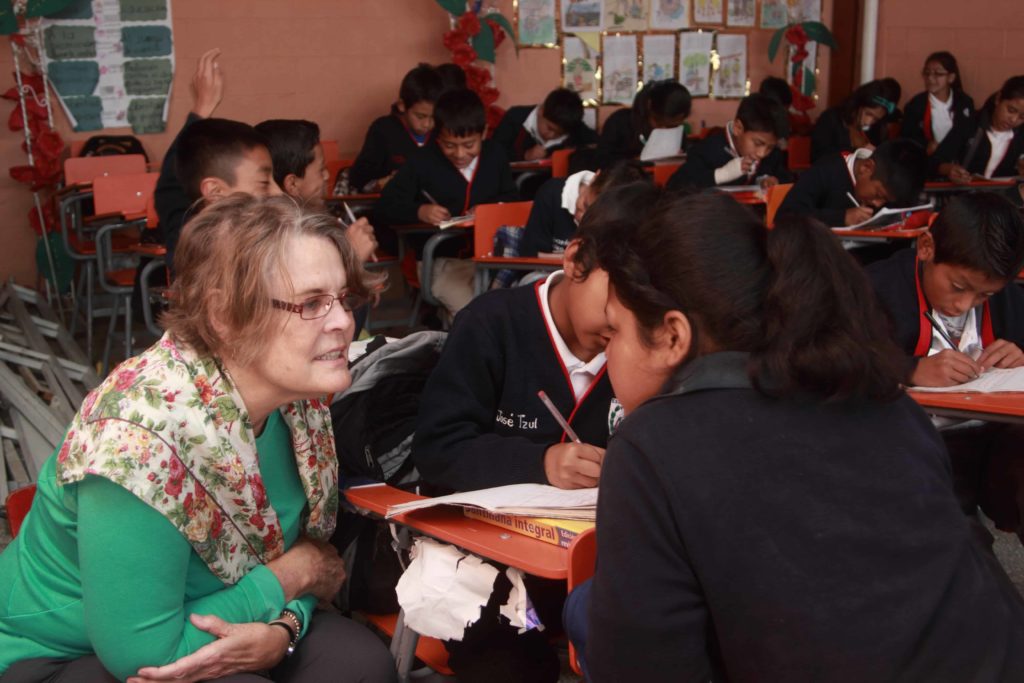 Volunteering in a Guatemalan school