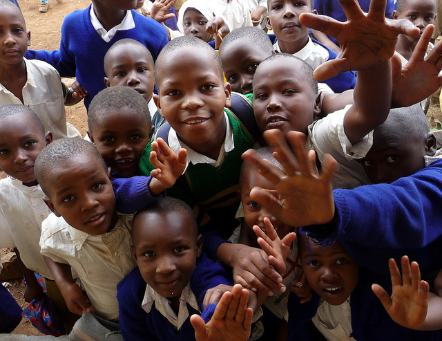Tanzania - children at the school