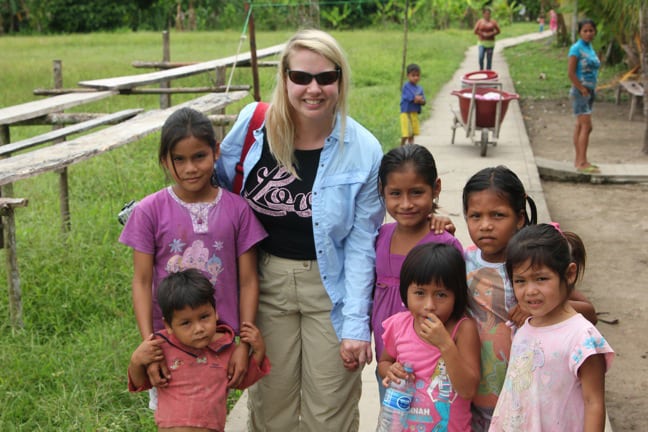 Riberenos Children in Peru