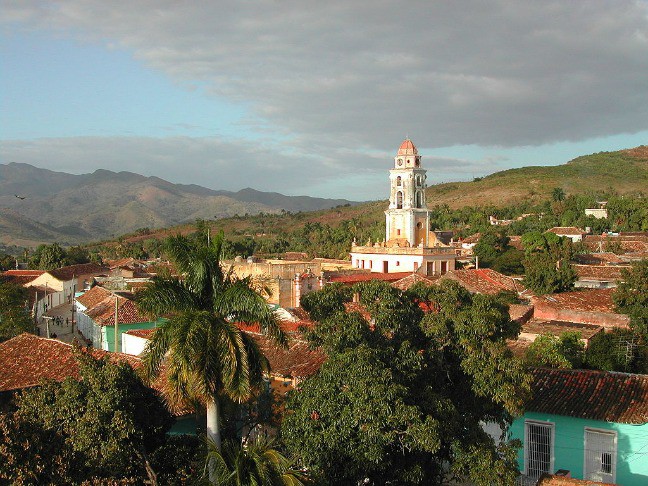 The Iglesia y Convento de San Francisco in Trinidad, Cuba