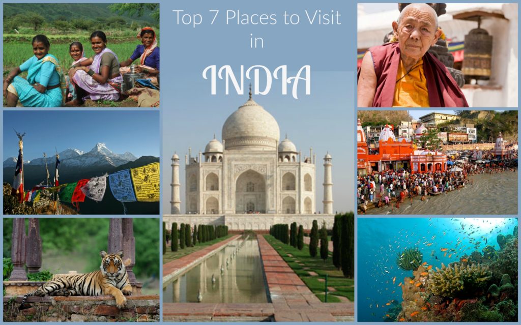 Top 7 Places to visit in India