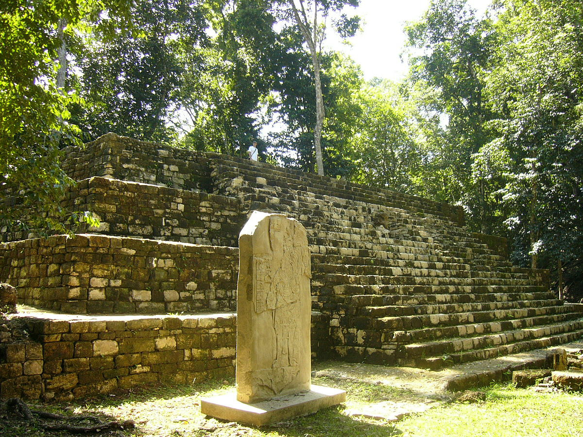 Mayan History- Aguateca Plaza