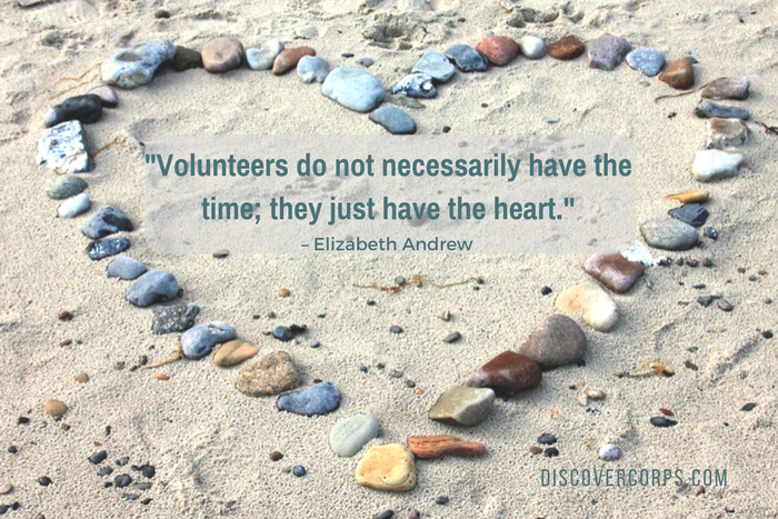 Quotes About Volunteering -Volunteers do not necessarily have the time; they just have the heart.-